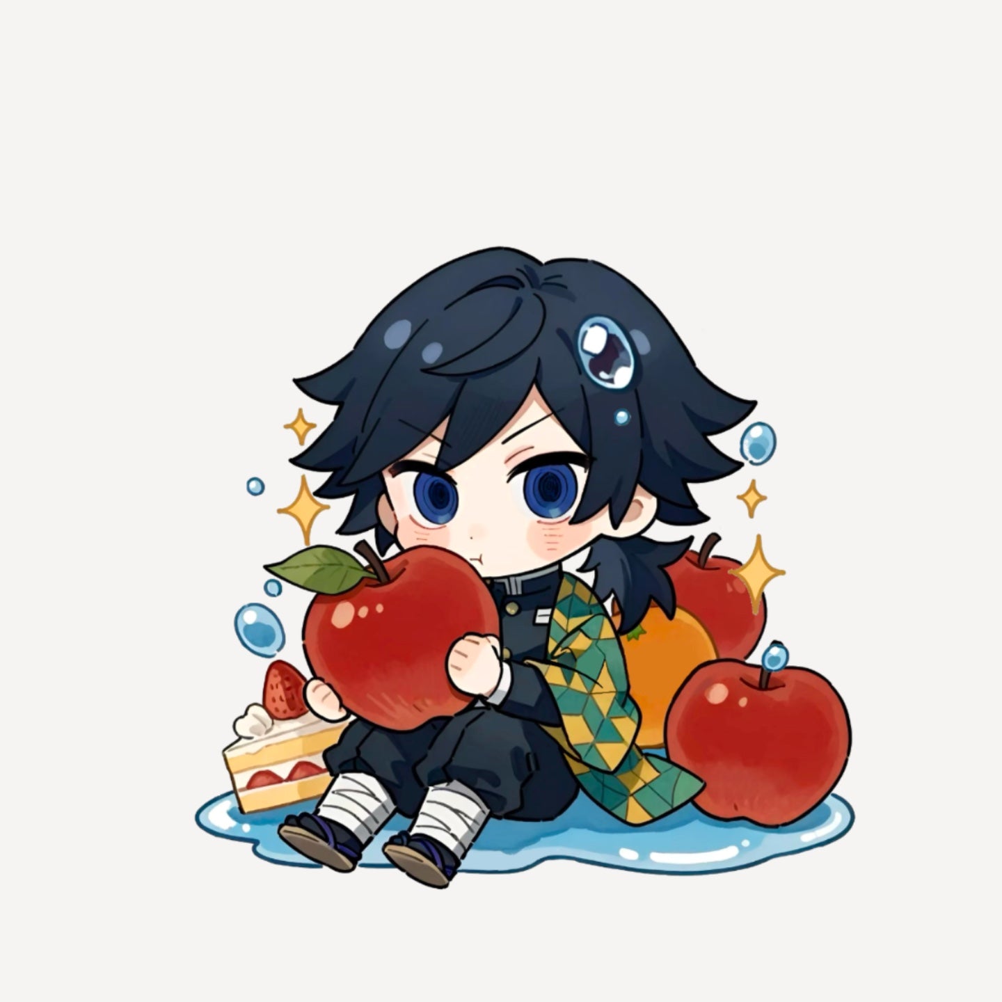 Demon Slayer Giyuu Tomioka 1OCM acrylic keychain